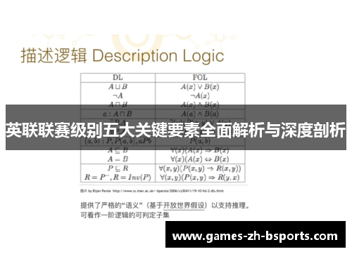 英联联赛级别五大关键要素全面解析与深度剖析